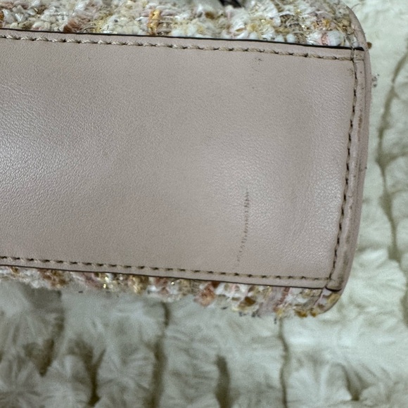 Kate Spade Cream and Brown Shoulder Bag with Chain Handles - Picture 9 of 16